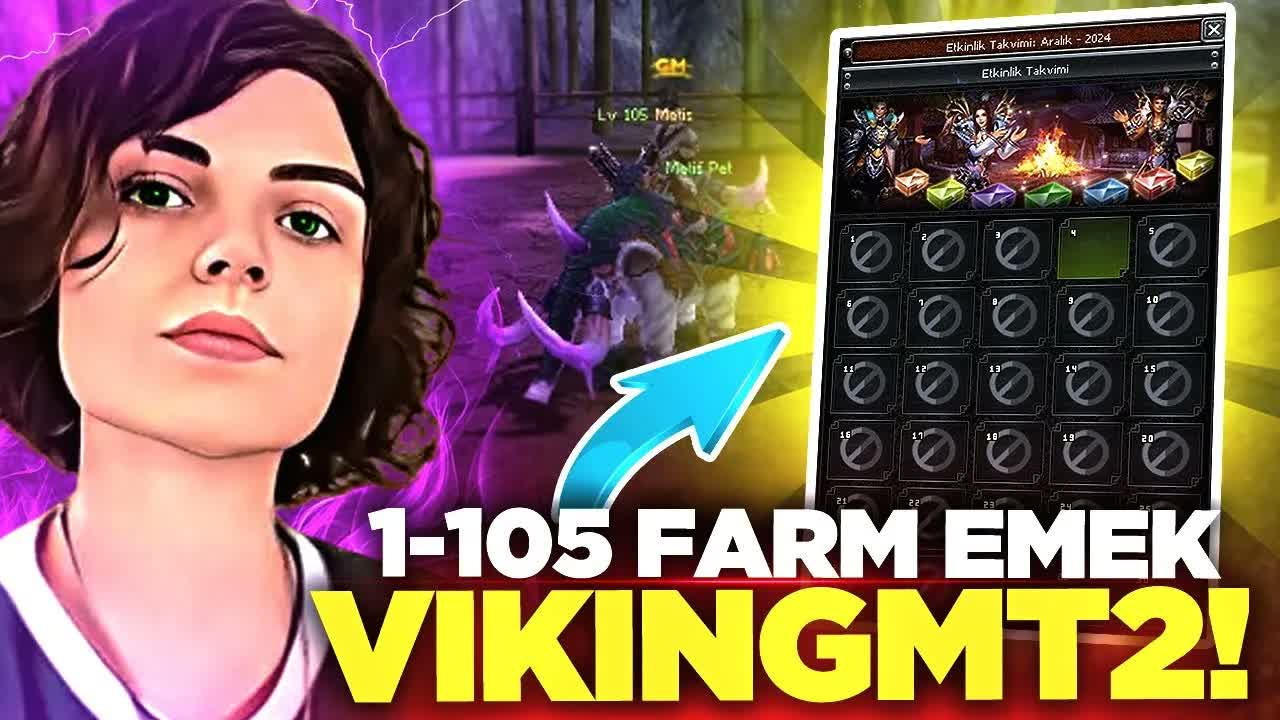 EFSANE 1-105 ORTA EMEK VIKINGMT2 TANITIMI SİZLERLE! #metin2 #vikingmt2