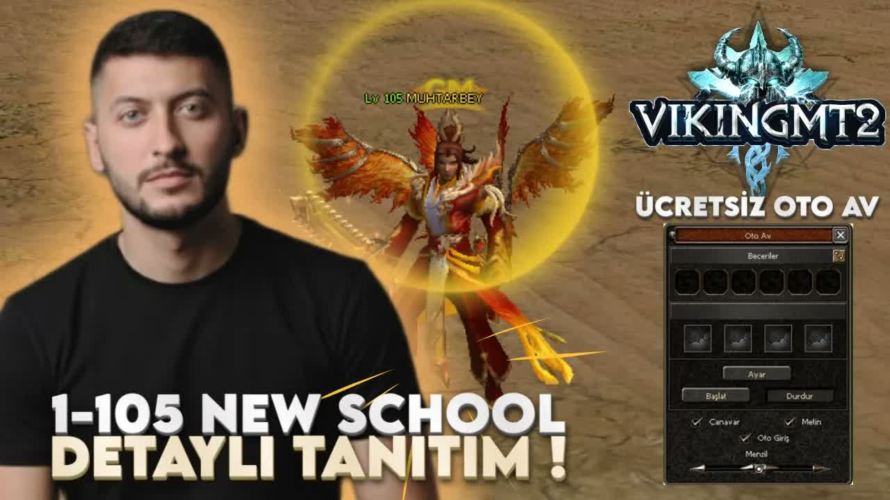 HERKESİN BEKLEDİĞİ 1-105 VİKİNGMT2 DETAYLI TANITIMI SİZLERLE.. #metin2 #metin2pvp #vikingmt2