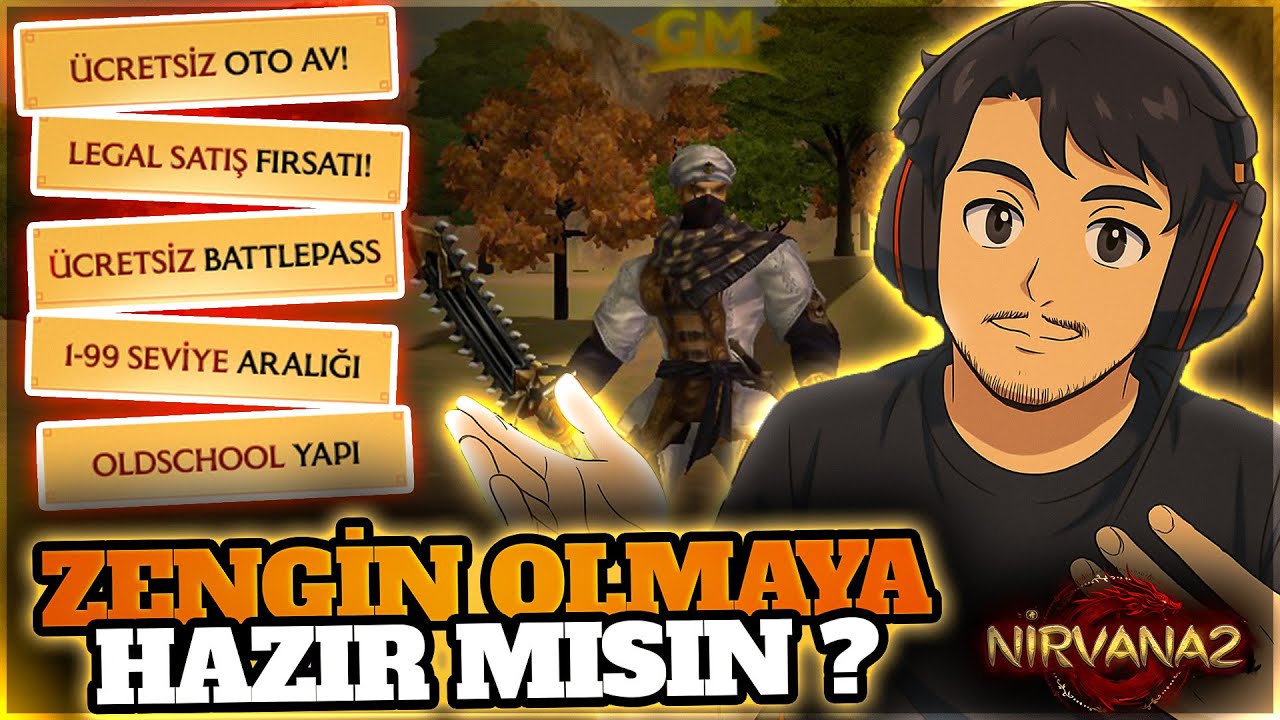 ESKİLERİ ÖZLEYENLER DİKKAT ! 1-99 OLDSCHOOL NİRVANAMT2 TANITIMI #metin2 #metin2pvp
