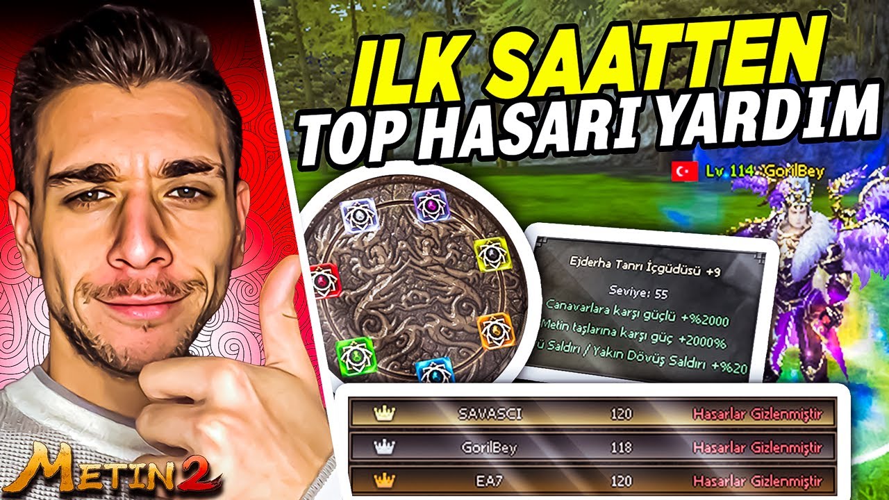 M2 HERO - İLK SAATTEN TOP HASARI 2'YE KATLADIM! TOP HASAR GG! 😮😮#metin2 #metin2pvp #m2hero