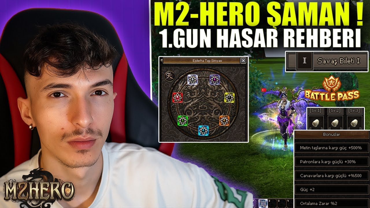 M2-HERO YENİ SUNUCU BAŞLANGIÇ REHBERİ ŞAMAN ! NELER YAPMALISIN HEMEN BAK  ! Metin2-M2hero