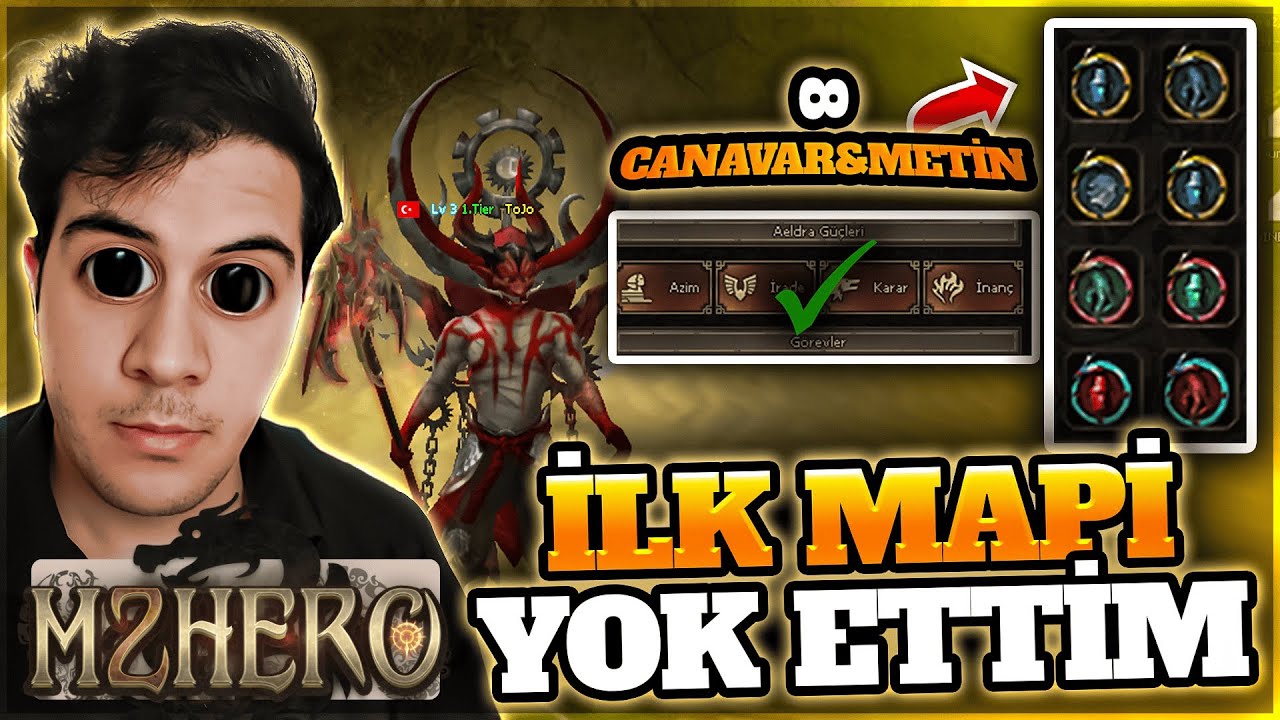 SON ŞANSIMI SİMYADA KULLANDIM - 1. MAPİ YOK ETTİM ⁄ M2HERO - METİN2
