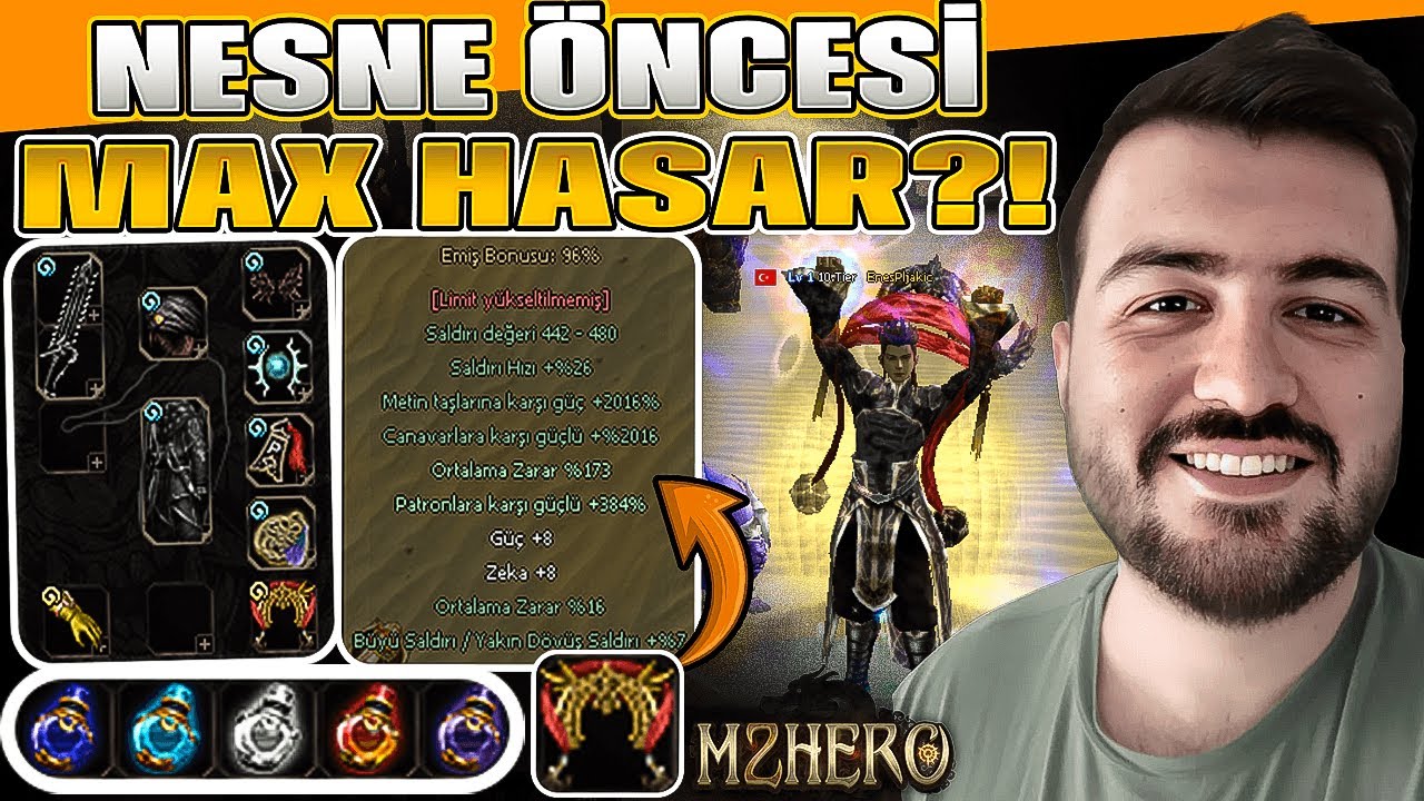 DÖNÜŞÜMLERE BAŞLAYIP HASARI PATLATTIM! Metin2 - M2Hero ¦ #metin2pvp #metin2 #m2hero