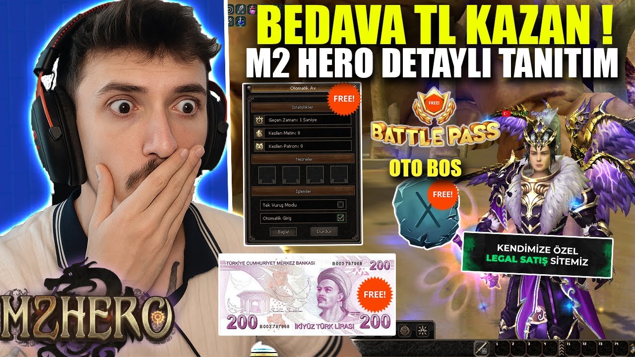 M2HERO 55-120 BAŞLANGIÇ'TA NESNE MARKET BEDAVA ! M2HERO DETAYLI TANITIM !