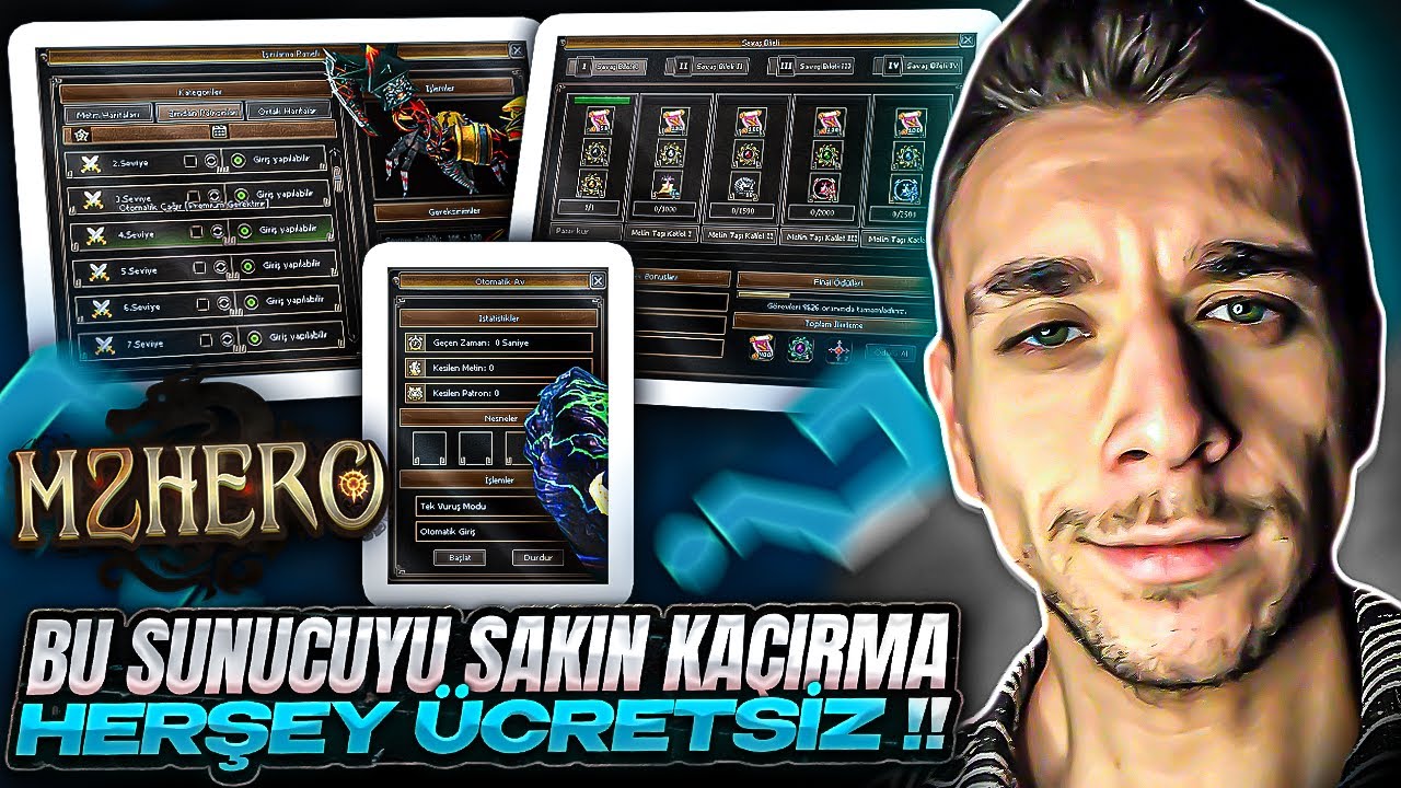 M2HERO - HERKESİN ÖZLEDİĞİ 55-120 METİN2 SUNUCUSU GERİ DÖNÜYOR! 😮😮#metin2 #metin2pvp #m2hero