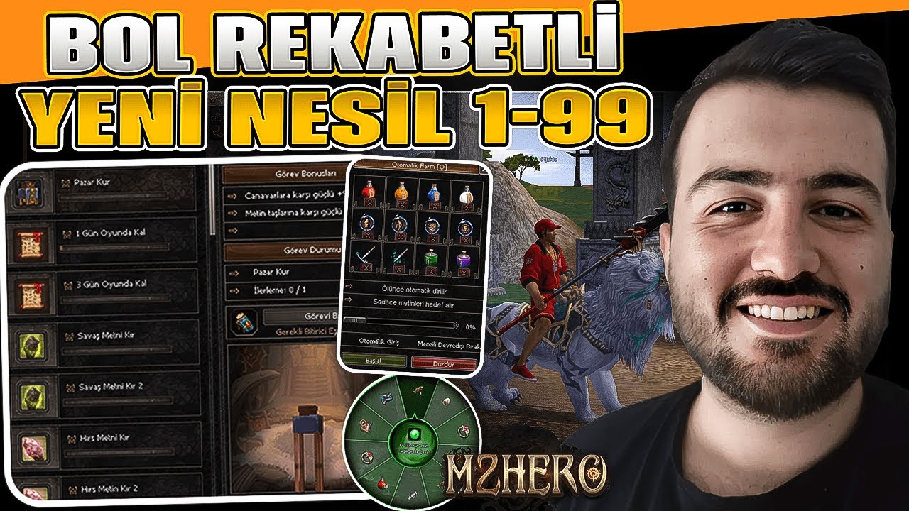 HER ŞEYİ ÜCRETSİZ VEREN BOL REKABETÇİ 1-99 SUNUCU! Metin2 - M2Hero ¦ #metin2pvp #m2hero #metin2