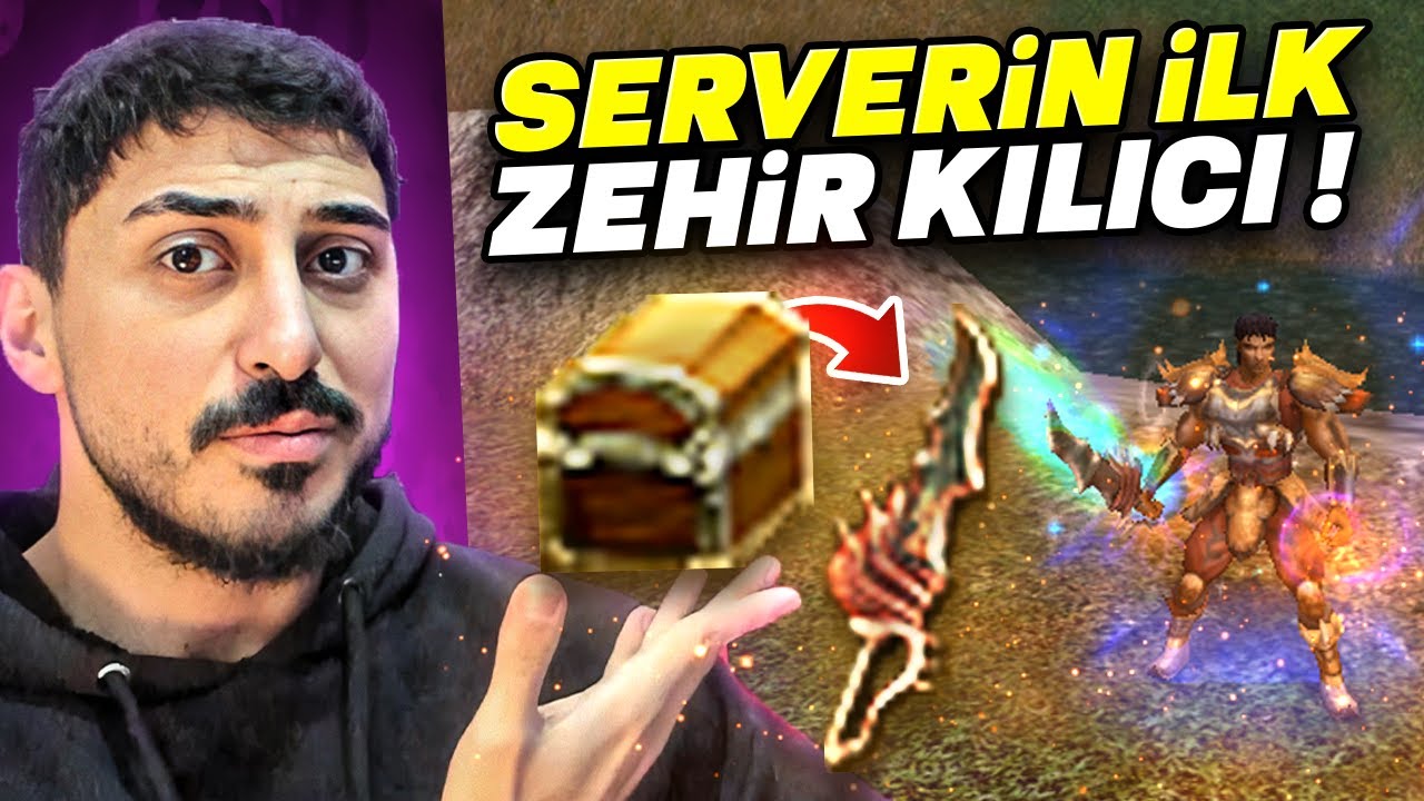 SERVERİN İLK ZEHİR KILICINI ÇIKARDIM! - Metin2 M2Hero İstiklal #3