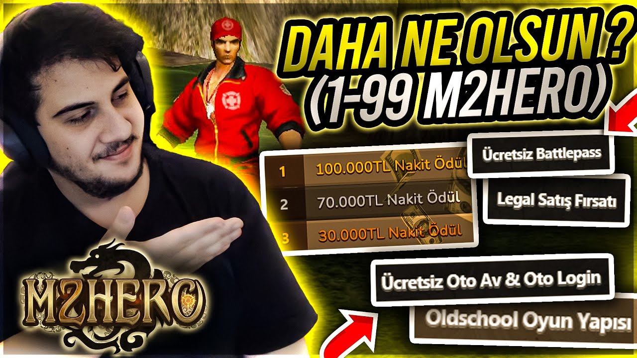 M2HERO 1-99 OLDSCHOOL DETAYLI TANITIM - NE ARARSAN VAR ! ⁄ Metin2 (1080p_60fps_H264-128kbit_AAC)