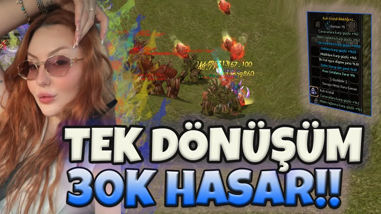 KİN Mİ ？ ZEHİR Mİ ？ TEK DÖNÜŞÜMLE 30K HASAR ARTISI!! #metin2 #metin2hero
